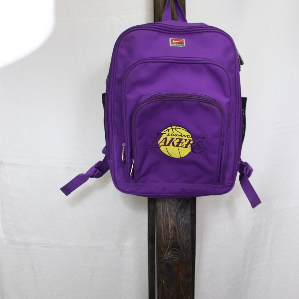 Vintage Nike Los Angeles Lakers backpack